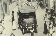 Da de la inauguracin de la lnea de la SantJustenca, verano 1921