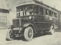Autobus Hispano-Suiza de la empresa SantJustenca, aos 30