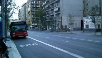 En el Pº Maragall, agosto 2003