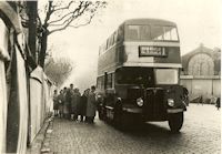 Autobús línea I Paralelo - Hospital San Pablo, en la Ronda San Antonio con la calle Urgel