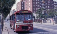 Av. Alfonso XIII de Badalona, sept.1986. Foto Pere París