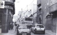 Línea 85 subiendo la calle Horta, año 1994