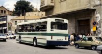 Pl. Ibiza, enfilando la calle Horta. Foto JA Solsona / Col. Jordi Parayre, mayo 1988