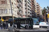 Girando a la Pl. Lesseps, enero 2018