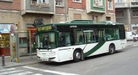 Terminal de la Trav. de Gracia con Pl. Gala Placidia, abr.2006