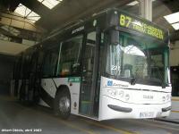 Nuevos autobuses de Authosa para circular en las líneas 86 y 87, abr. 2003. Foto de Albert Obiols