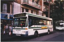 Microbus ex-TMB en la línea 85, en la c.Lisboa, 13/09/00. Foto de Miguel Segura
