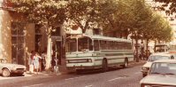 Pegaso 6030, nº 97 en la calle Roger de Flor. Foto Pere París, agosto 1983