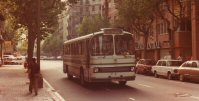 Pegaso 6030, en la calle Roger de Flor. Foto Pere París, agosto 1983