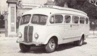 Coche nº 1 de la Empresa Casas, en la línea Mataró - Llavaneras