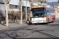 C10 en la carretera de Badalona a Montgat, enero 2017