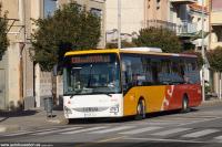 C10 en la carretera de Badalona a Montgat, enero 2017