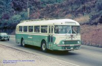 Chausson en la línea de Barcelona - Sant Cugat por la Rabassada, Foto Josep Ferraté, Col. Jaume Fernández, año 1964