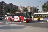 C10 en Av. Alfons XIII de Badalona, enero 2000. Foto Pere París