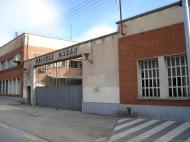 Antiguas cocheras de la Empresa Casas en el camí Real de Mataró, enero 2008