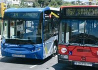 JustMetro junto a la línea 157. Archivo Ayto. Sant Just