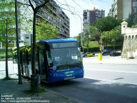 JustMetro en la Zona Universitaria de Barcelona, abril 2003