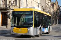 MB1 en Pl. Països Catalans, enero 2022