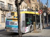 MB2 en Pl. Països Catalans, enero 2022