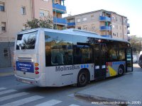 Terminal de la Línea MB1 en Riera Bonet, dic.2009