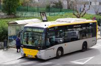 MB2 en el final de Riera Bonet, en la c. Verge de Núria, marzo 2024