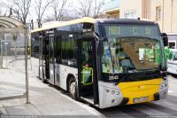 MB1 en el final de Riera Bonet, en la c. Verge de Núria, marzo 2024