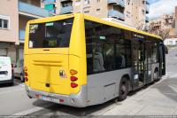 MB1 en el final de Riera Bonet, en la c. Verge de Núria, marzo 2024