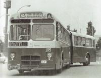 Articulado de la línea 2. Foto autor desconocido. Colección Joaquim Canales