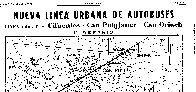 Plano de la línea 7, año de su creación: 1968