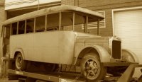 Autobus Graham Brothers de Autobuses Transversal, años 40. Cerdanyola. Foto autor desconocido. Col. Marcel Estadella