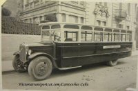 Autobús Minerva de la empresa Martí, año 1930