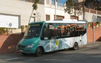JustTram en la terminal de la c. Nord. C./Vía Augusta, dic. 2005