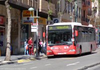 Línea 54 en la calle Ramón y Cajal,  mayo 2013