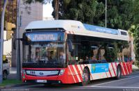 Uno de los primeros buses de hidrógeno de la EMT Tarragona, enero 2024