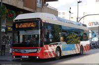 Uno de los primeros buses de hidrógeno de la EMT Tarragona, enero 2024