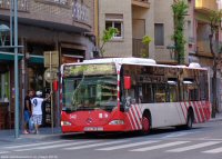 Línea 5 en la calle Prat de la Riba,  mayo 2013
