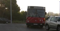 Pegaso 6424 de la EMT en la línea 14, dic. 2003. Foto de Carlos Martínez