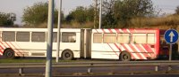 Pegaso 6424 articulado en la línea 14, dic. 2003. Foto de Carlos Martínez
