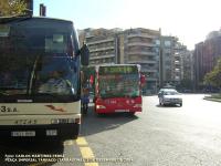 Coche 353 en la Pl. Imperial Tarraco, dic. 2004. Foto Carles Martínez
