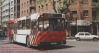 Coche 126 en la línea 7. Prat de la Riba,  mayo 1992. Foto JA Solsona / Col. D.Arriola