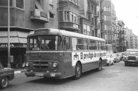 Pl. Corsini. Autocares Travé. Foto Miquel Llevat, 12/7/1978