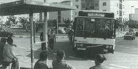Autobús de Sant Pere i Sant Pau antes de ser municipalizado. Foto Tarragona Municipal