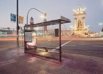 Marquesina en la Pl. Espaa, ao 2001