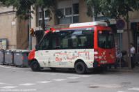 Primeros días de servicio de los buses de barri 4x4, agosto 2016