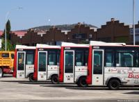 Bus de Barris 4228 al 4231 en Talavera de la Reina, agosto 2022