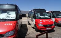 Bus de Barris 4228 al 4231 en Talavera de la Reina, agosto 2022