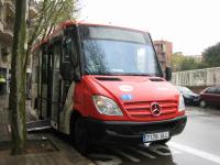 Presentación del nuevo mini-bus Mercedes. Via Barcino, 2/4/2009. Foto Xavier Maraña