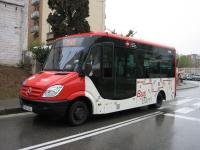 Presentación del nuevo mini-bus Mercedes. Via Barcino, 2/4/2009. Foto Xavier Maraña